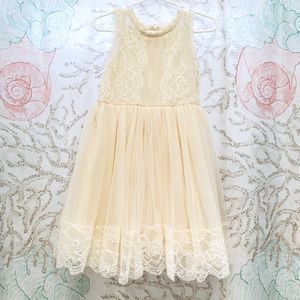 Beautiful flower girl dress